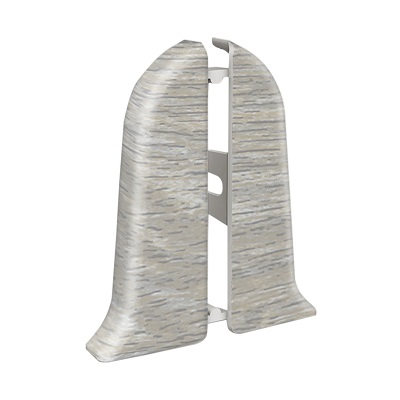 Заглушка левая Ясень серый 55мм (253)