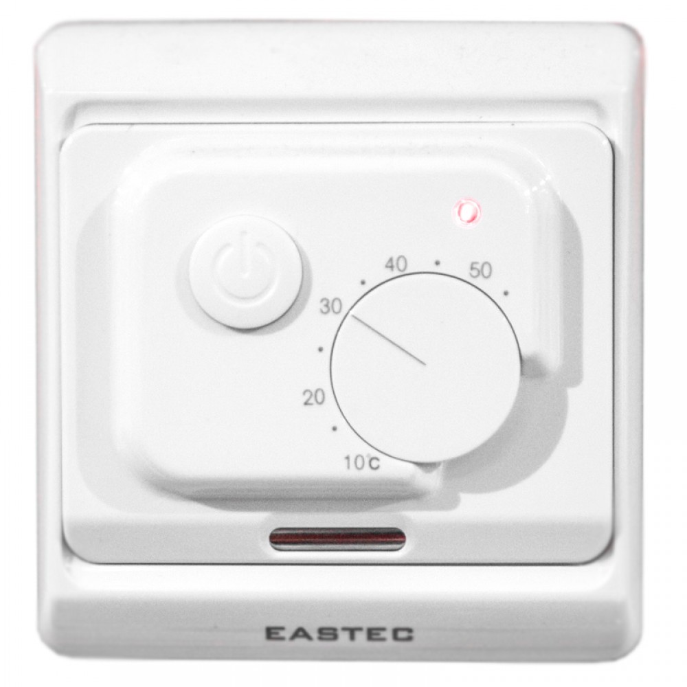 Терморегулятор EASTEC E 7.36 белый механический  встраиваемый 3,5кВт