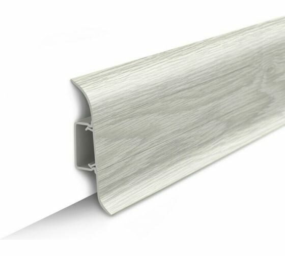 Плинтус Дуб айсберг 55мм 2,2м (230)РП УЦЕНКА