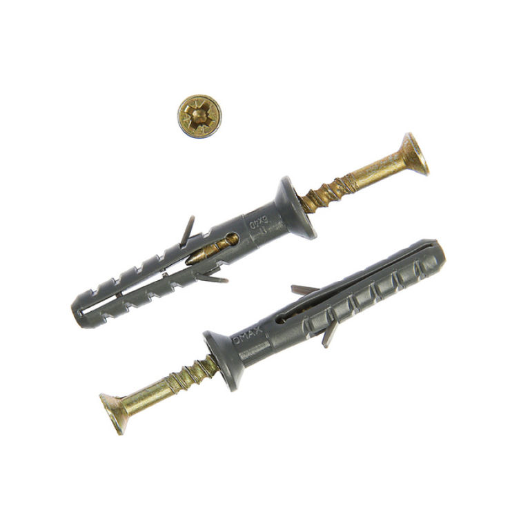 Дюбель с шурупом 6х60 потайной борт