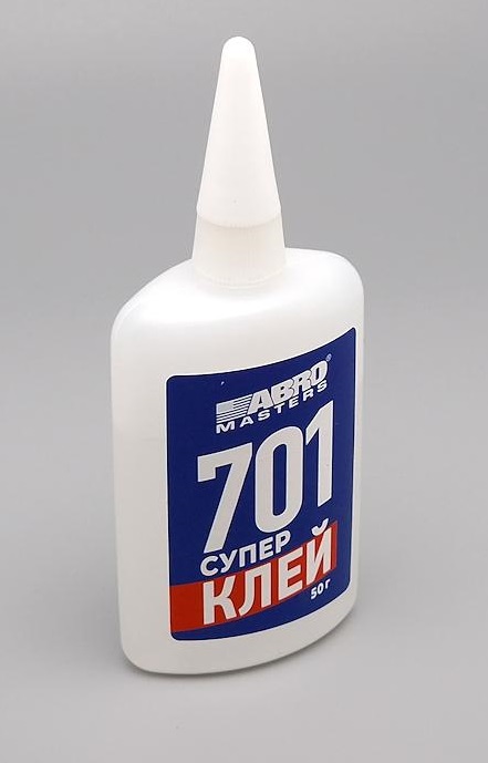 Суперклей 701 20г ABRO MASTERS