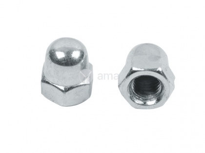 Гайка колпачковая оцинкованная M8/10+3 DIN1587