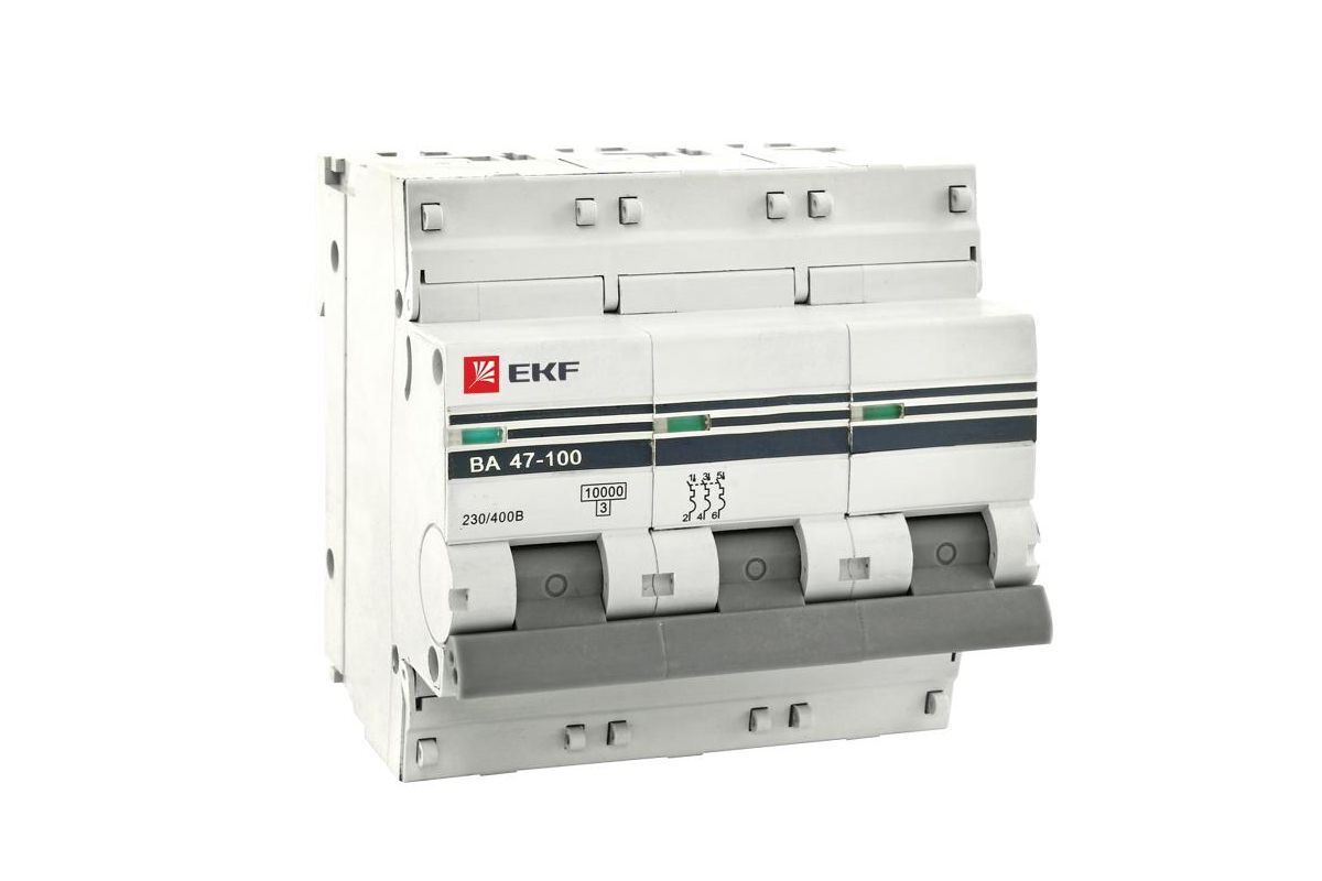 Автомат ВА47-63 3п 20А С EKF PROxima 15783