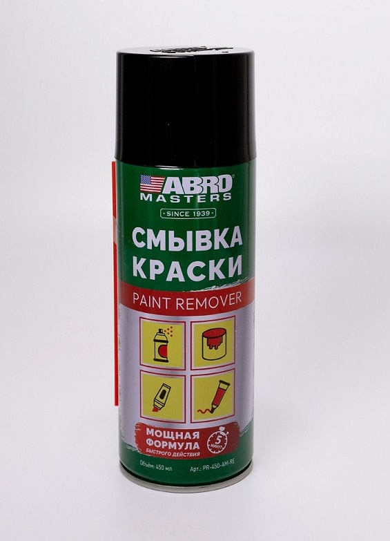 Смывка краски 450мл ABRO MASTERS
