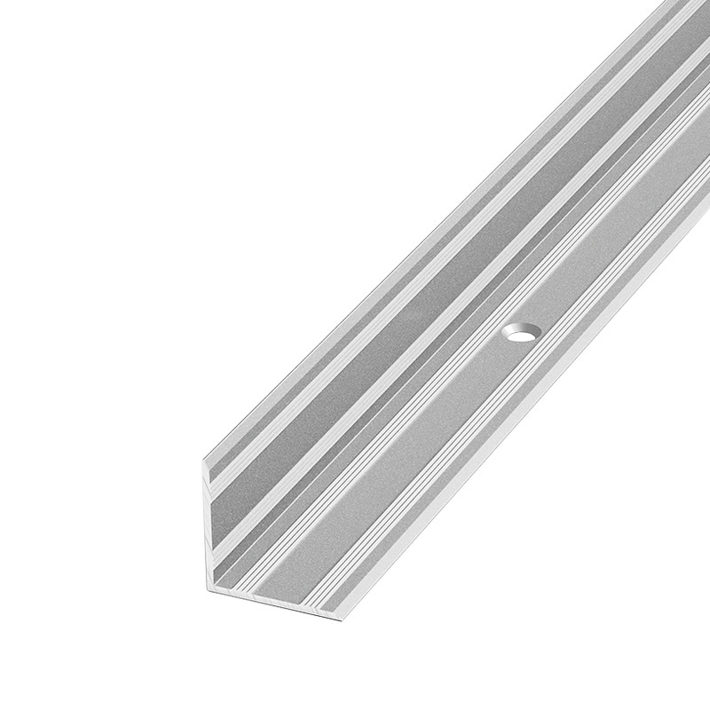 Порог-угол 20х20мм 1м серебро