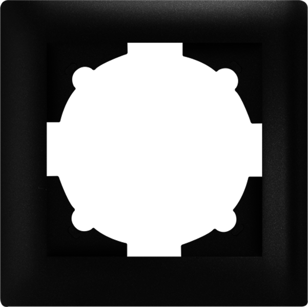 Рамка Милан 1-ая черная EKF