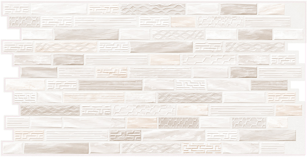 Панель ПВХ 967х587мм Плитка Калипсо