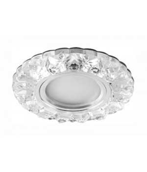 Софит CD908 прозрачный хром 15Led SMD 4000K G5.3
