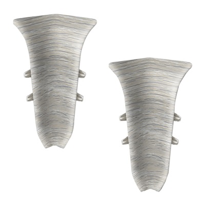 Внутренний угол Ясень серый 85мм (253)