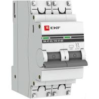 Автомат ВА47-63 2п 40А С EKF PROxima 15787
