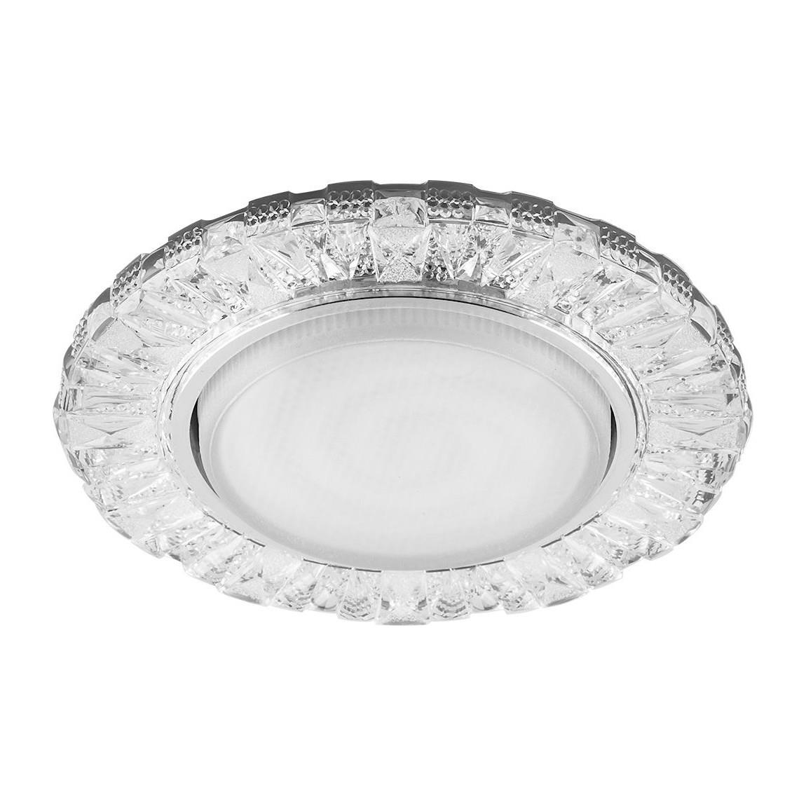 Софит CD4020 прозрачный хром 20LED SMD4000K 3W GX53