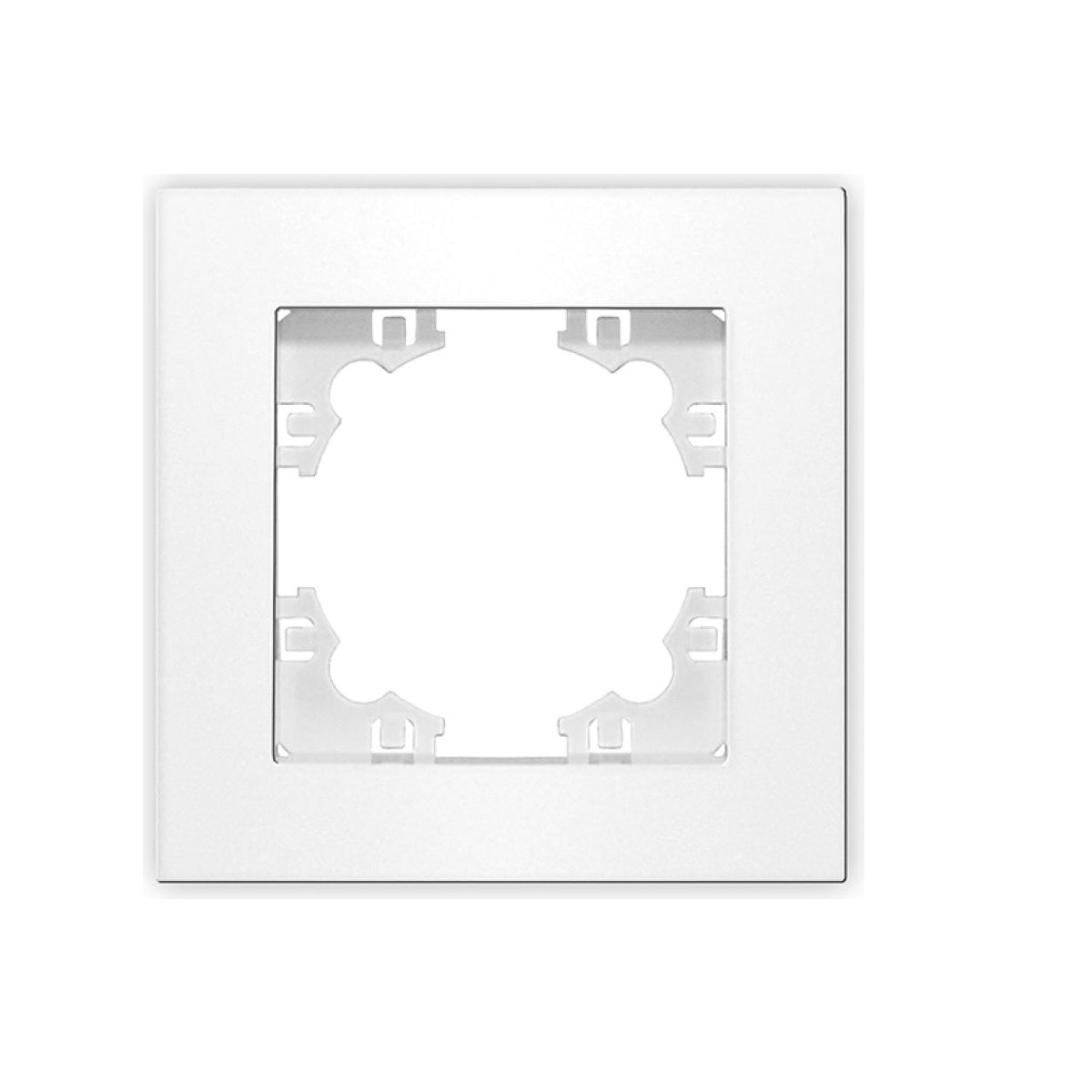 Рамка UNIVersal Афина 1м белый А0053