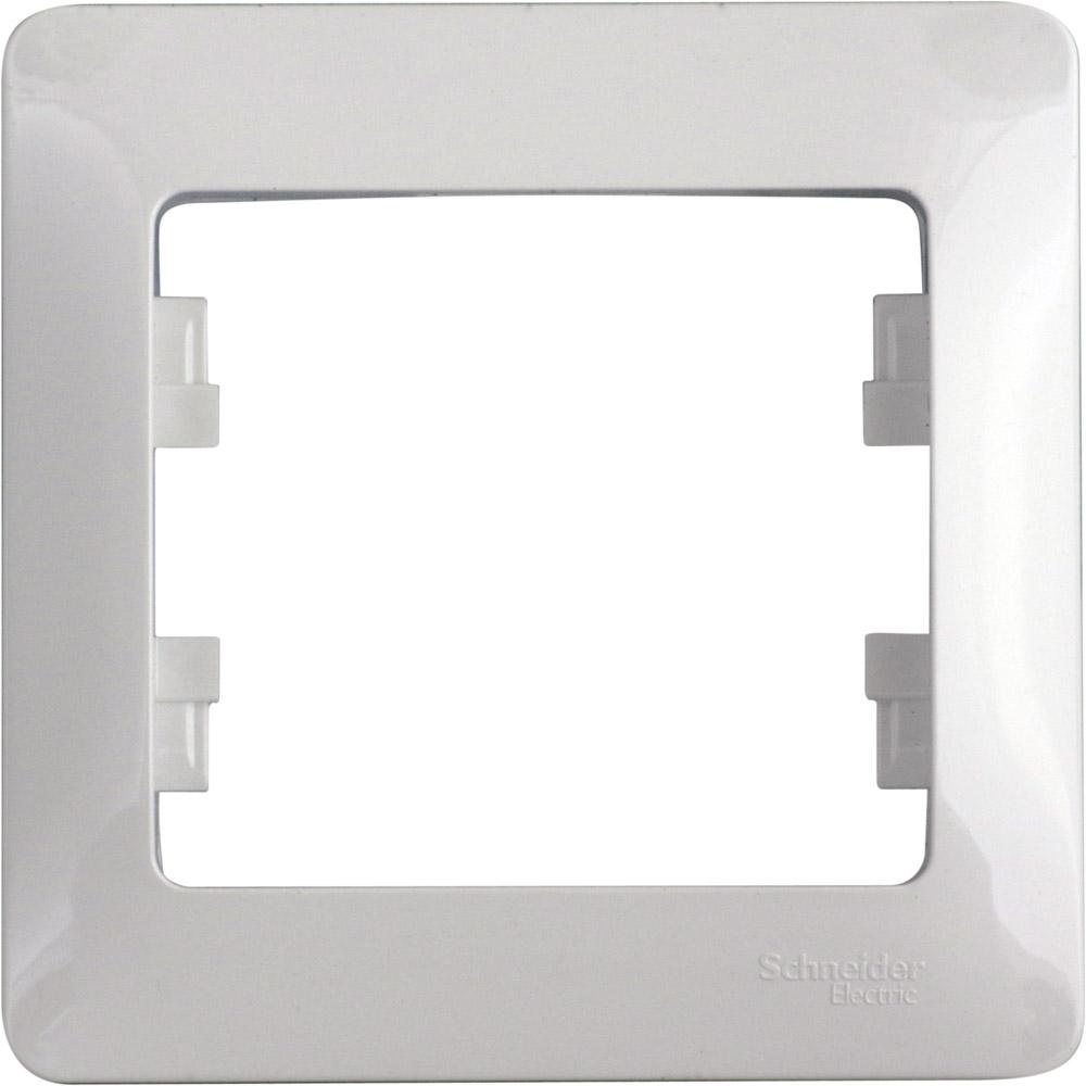 Рамка GLOSSA Schneider Electric 1-ая белая