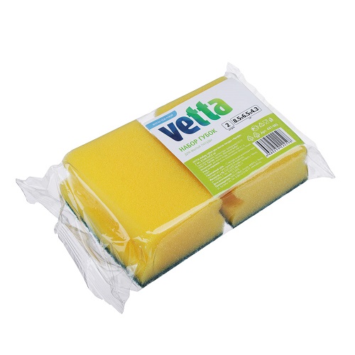 Губки для посуды VETTA 2шт 441-085