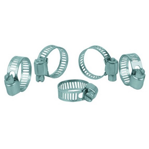 Хомуты металлические 14-27мм 5шт Sparta 540105