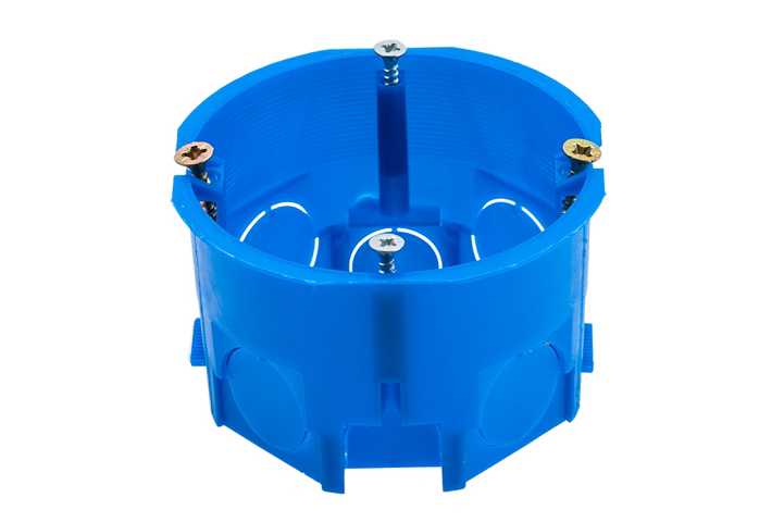 Подрозетник по гипсокартону С3Е3 d68хh45 IP30