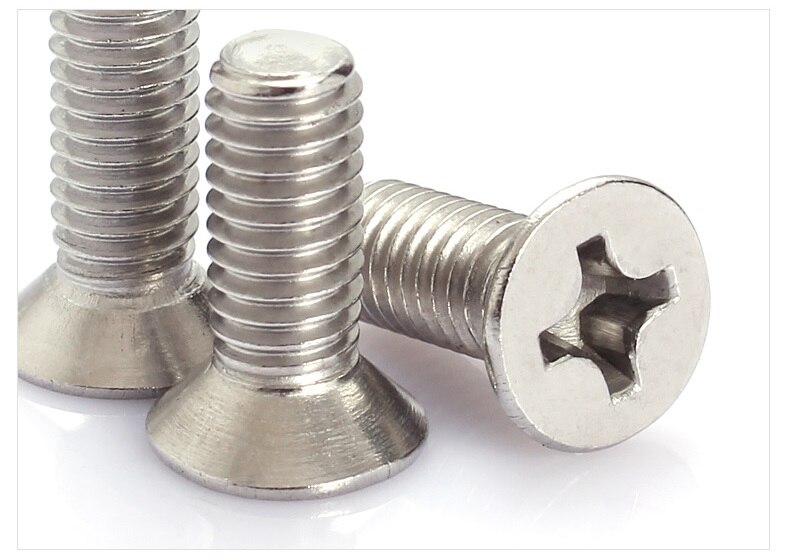 Винт потайная головка 4х12 DIN965