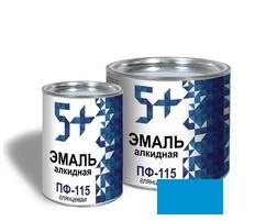 Эмаль ПФ-115 голубая ТМ5+ 6кг