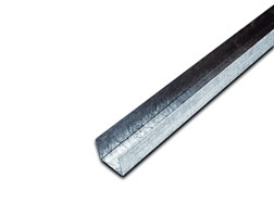 Профиль перегородочный ПН 100х40х3000 направляющий сталь 0,5мм