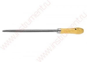 Напильник квадратный 200мм деревянная ручка Сибртех 15926