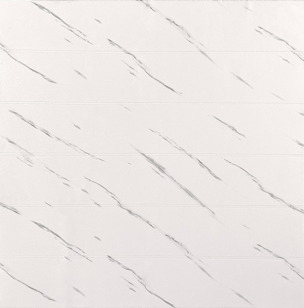 Панель вспененный ПЭ 700х700мм Белый мрамор