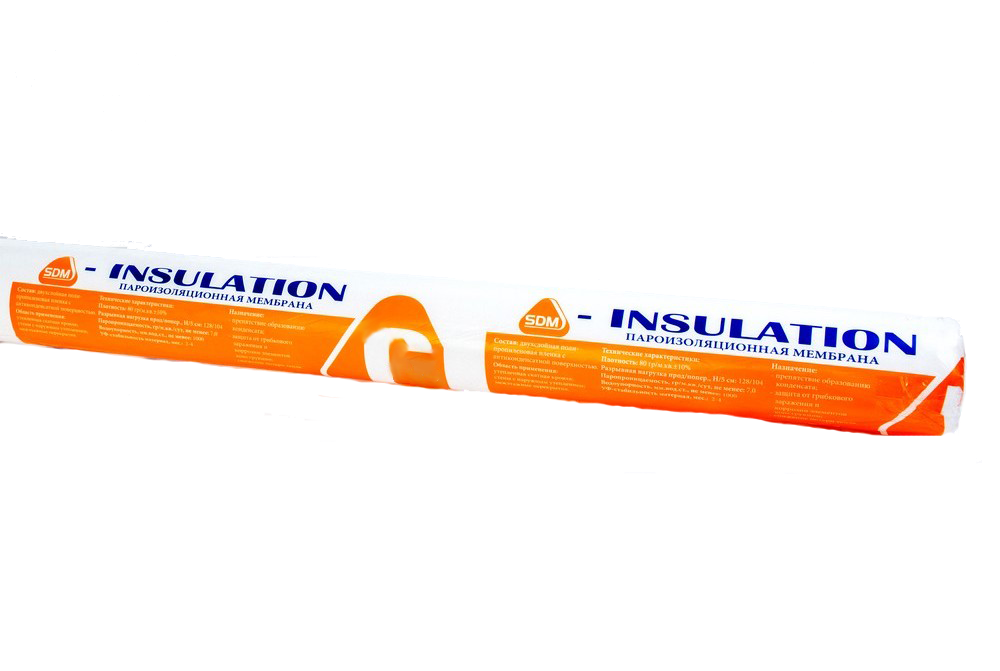 SDM-Insulation C шир.1,6м 35кв.м гидро-пароизоляция