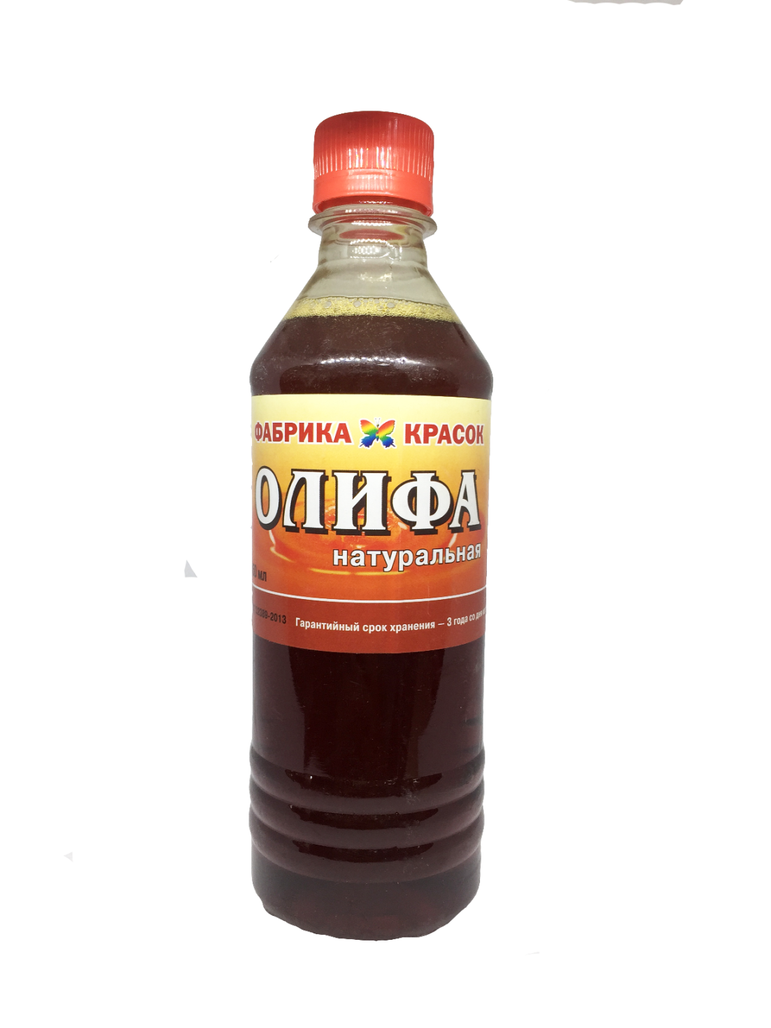 Олифа на основе натурального масла 0,45л КХБ
