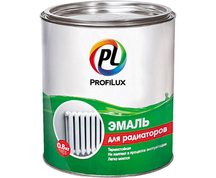 Эмаль для радиаторов PROFILUX 0,9кг