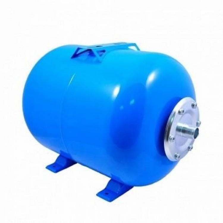 Гидроаккумулятор 24л для холодной воды горизонтальный синий 1*DEISA