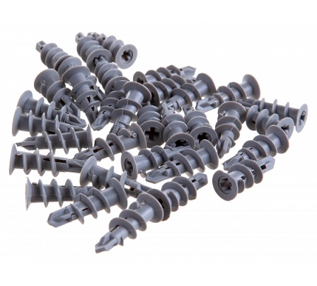 Дюбель для гипсокартона пласт. со сверлом 12х32 Driva