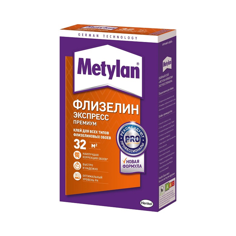 Клей обойный Метилан флизелин экспресс премиум 285г 141810