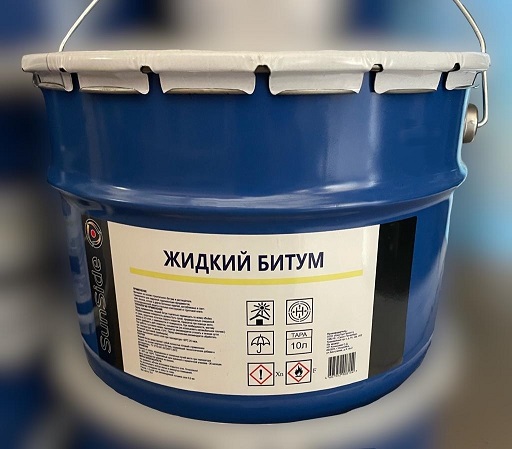 Битум жидкий 2л 1,8кг SunSide