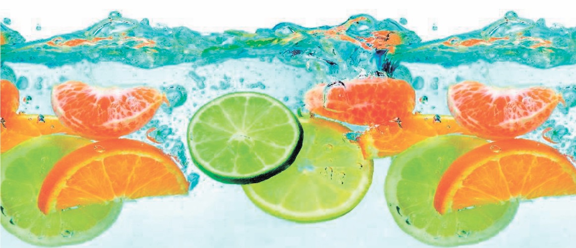 Фартук 3000х600мм Цитрусы