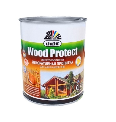 Пропитка для дерева Wood Protect дуб 0,75л