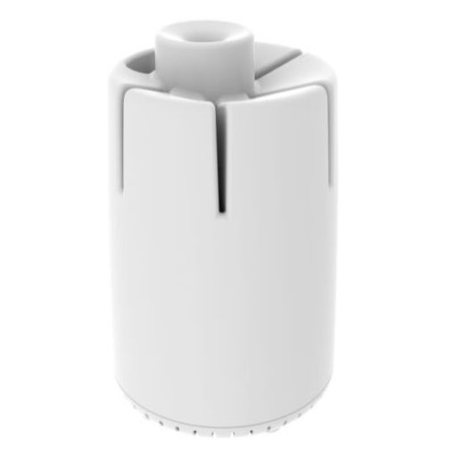 Подставка для ножей 160х160х250мм белый АП790