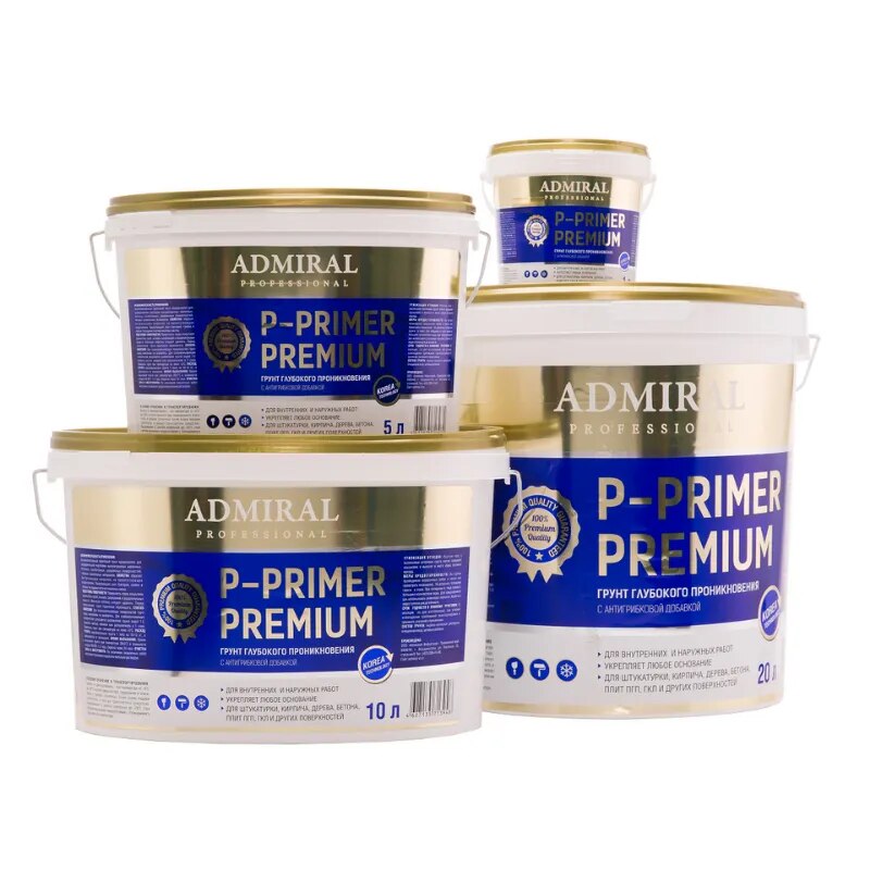 Праймер премиум 10л Адмирал
