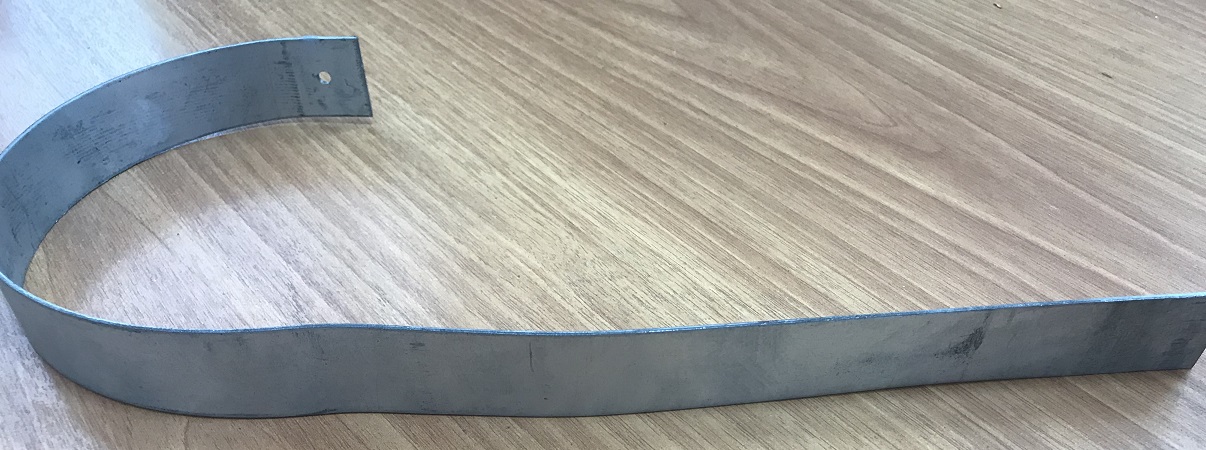 Кронштейн для крепления желобов оцинкованный 0,2мм d100мм