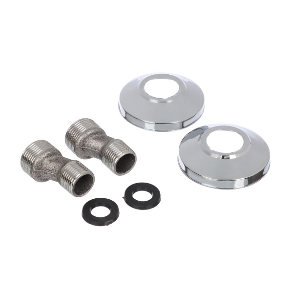 Эксцентрик с отражателем цинк хром 2шт 621