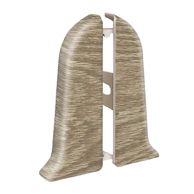 Заглушка левая Дуб мокко 55мм (208)