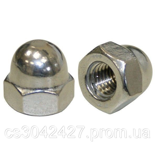 Гайка колпачковая оцинкованная M5/4 DIN1587