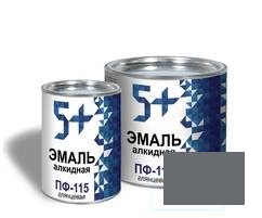 Эмаль ПФ-115 серая ТМ5+ 6кг