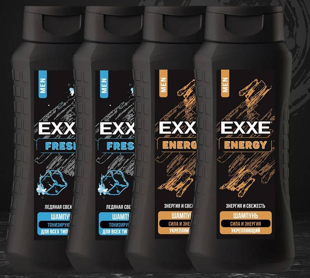 Шампунь для волос EXXE мужской 400мл