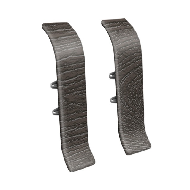 Соединитель для плинтуса Венге темный 55мм (303)