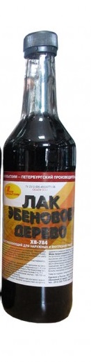 Лак ХВ-784 эбеновое дерево 0,5л НБХ