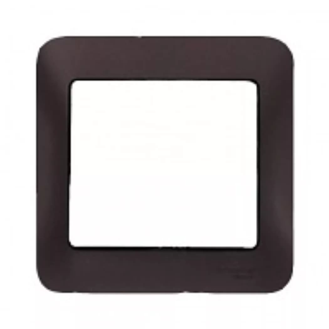 Рамка GLOSSA Schneider Electric 1-ая шоколад