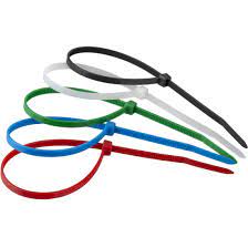 Хомут нейлоновый 250х4,8мм 100шт черный Адмирал Stars