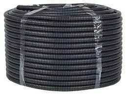 Труба гофрированная с зондом d25мм черная EKF PROxima