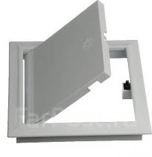 Лючок пластиковый 20х25см с замком Эвент